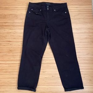 Calvin Klein Black Cropped Jeans